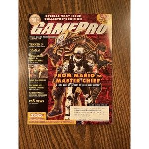 Gamepro Magazine 200 May 2005, Special 200th Collectors Edition w Over 300 Codes